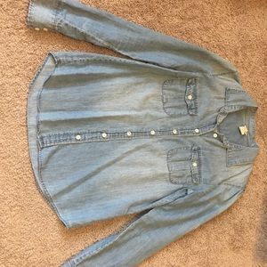 Chambray button down